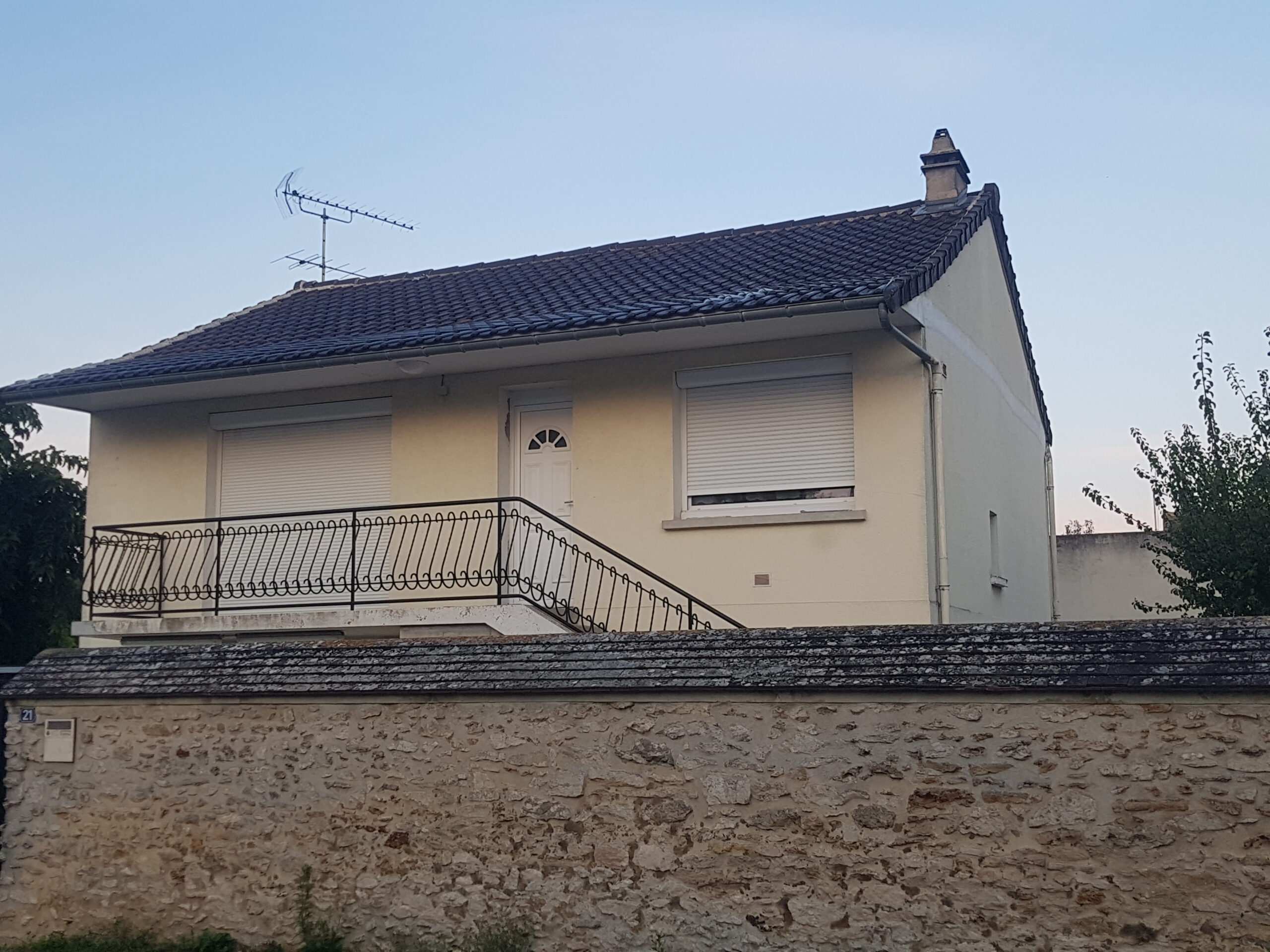 Isolation Champdeuil (77) : Avant travaux.