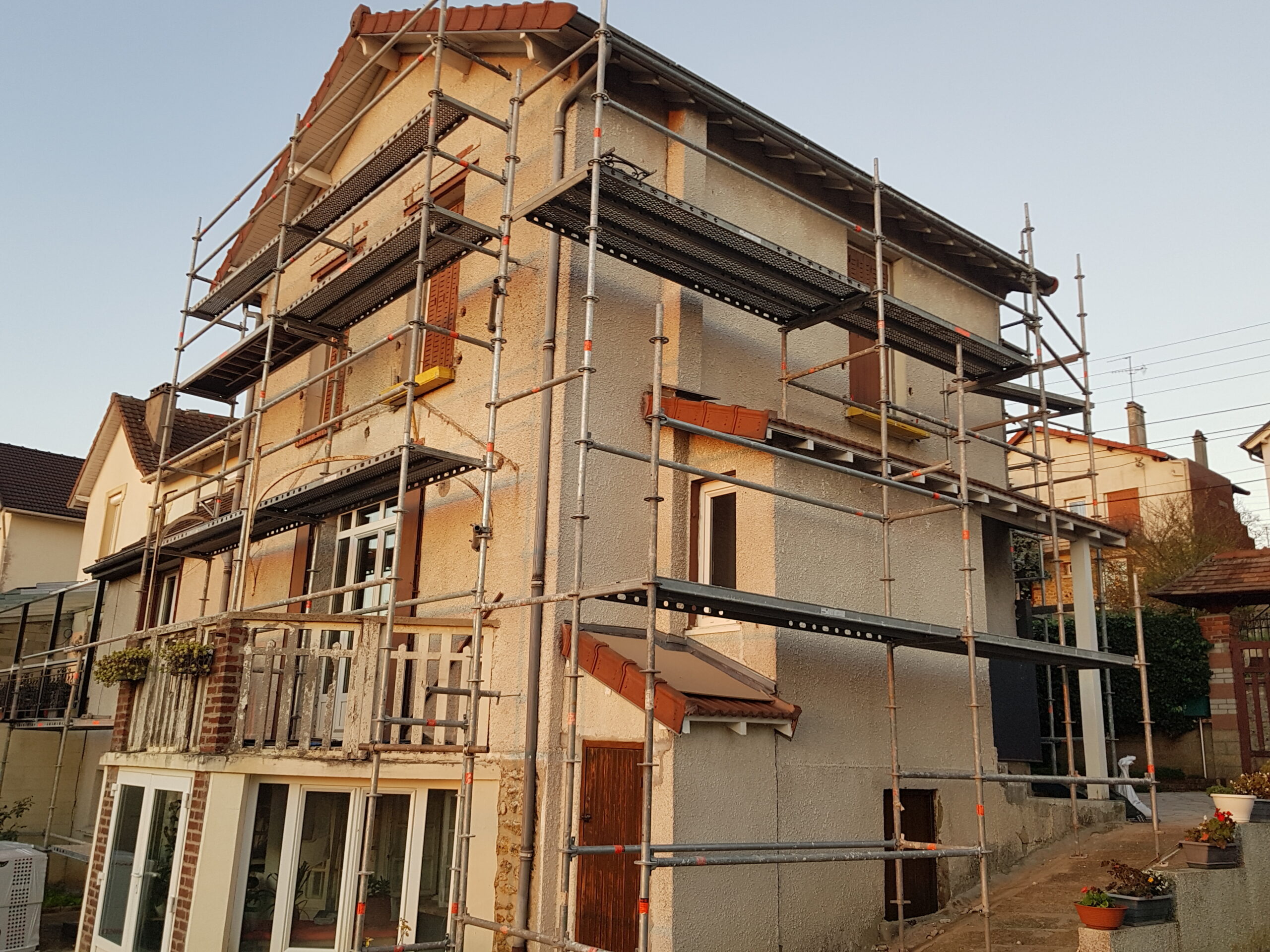 Isolation Villeneuve St georges (94) : avant travaux.