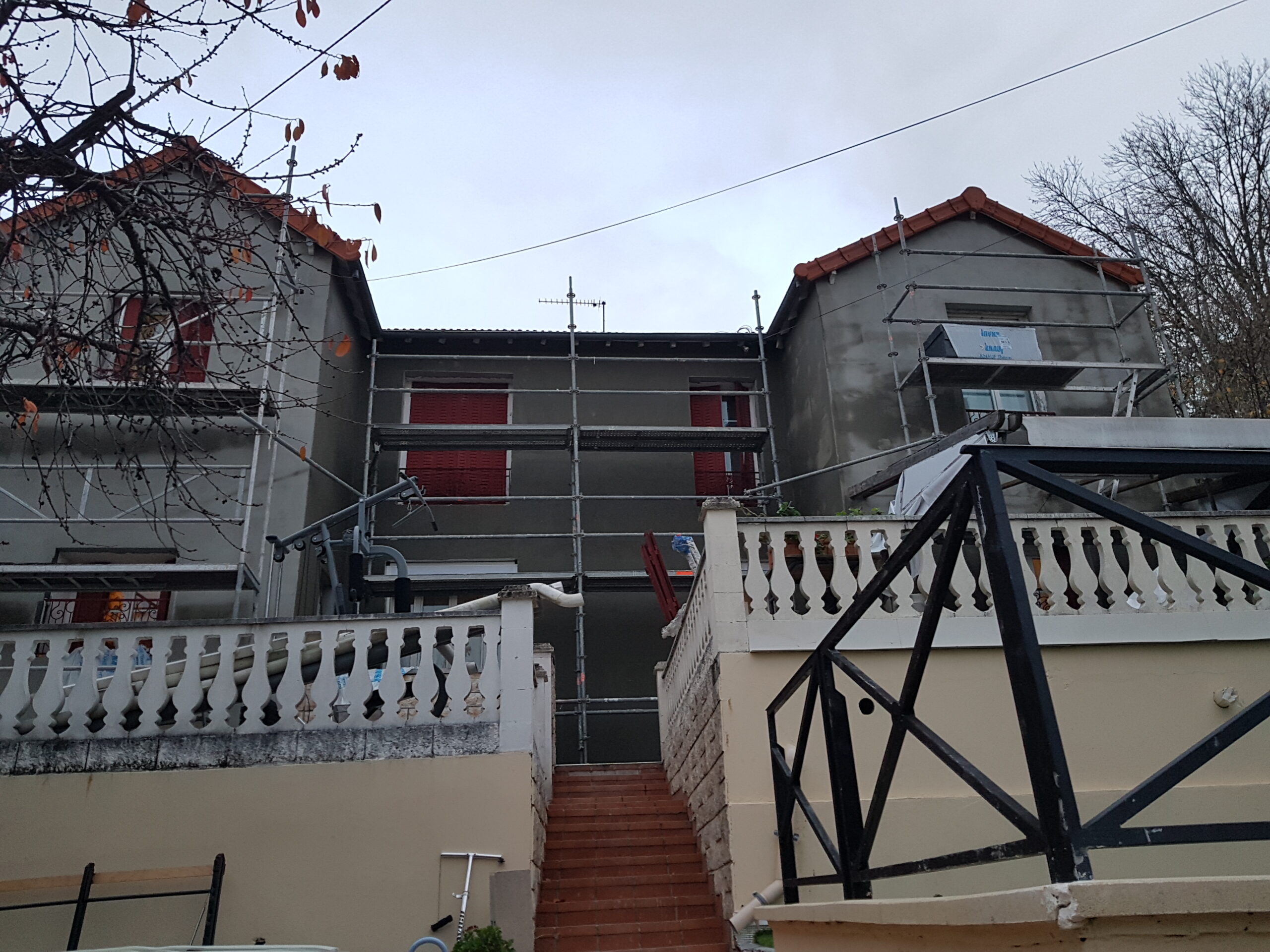 Isolation Villeneuve St georges (94) : en cours travaux