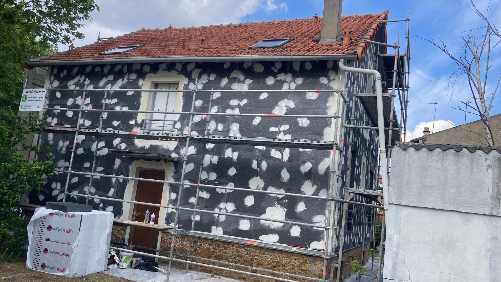 Chantier de Saint-Maur (94) 2024 : en cours de travaux