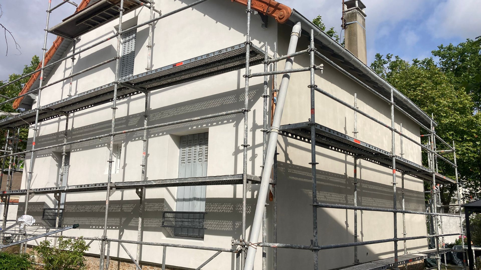 Chantier de Saint-Maur (94) 2024 : en cours de travaux